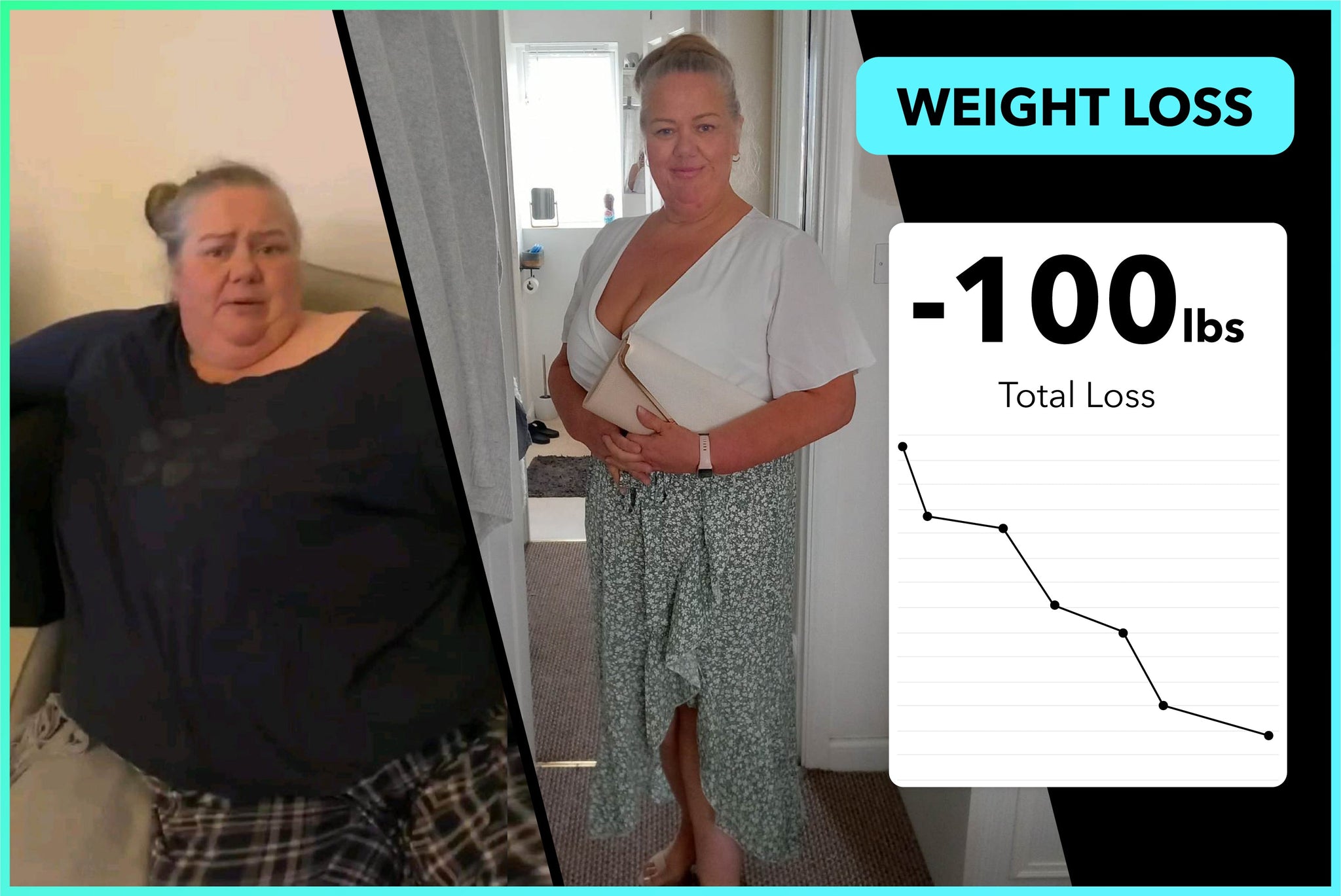 Here is how Allison lost 100lbs in 10 months with Team RH