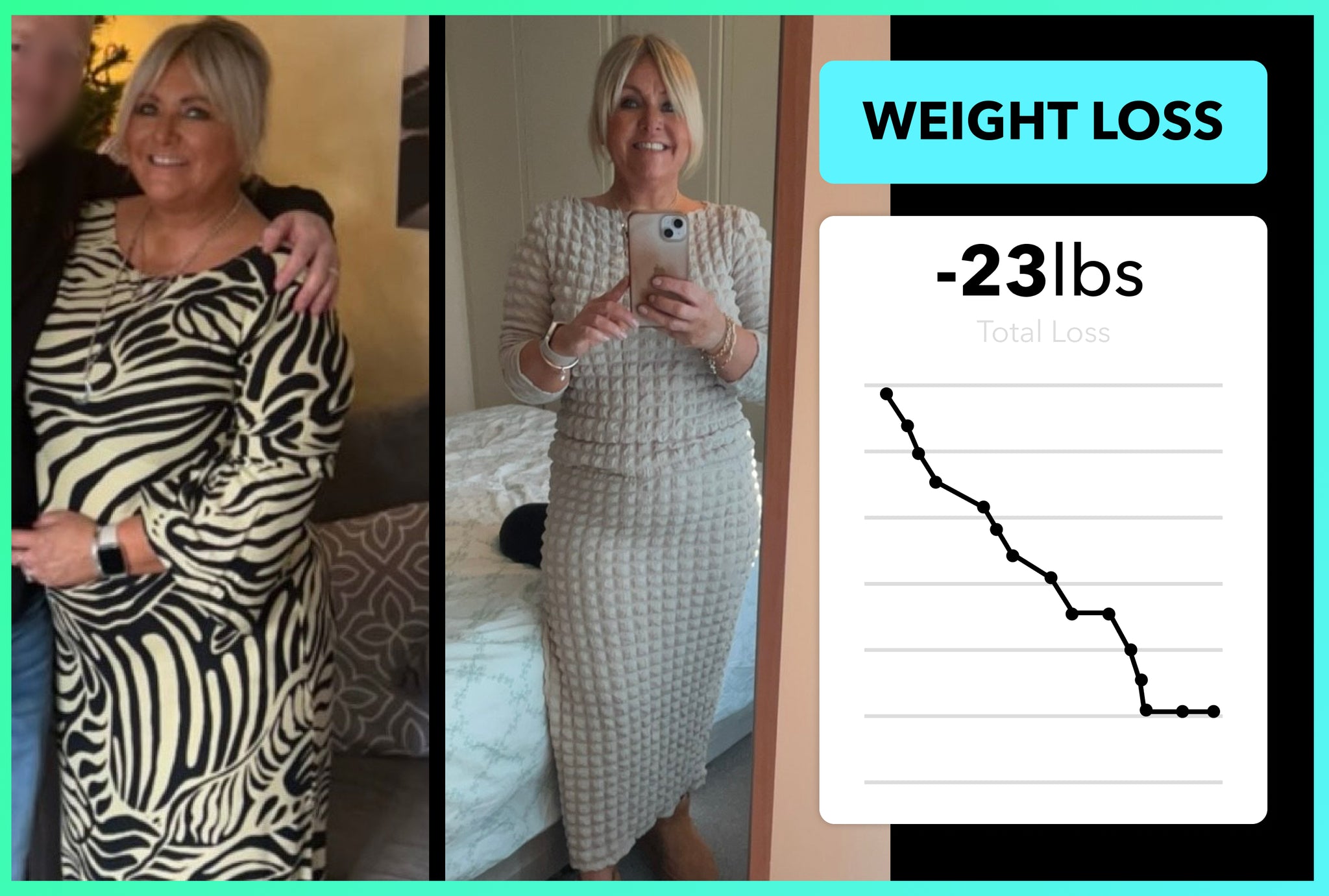 Katie has lost 23lbs with Team RH!