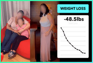 Here's how Anon lost 48.5lbs!