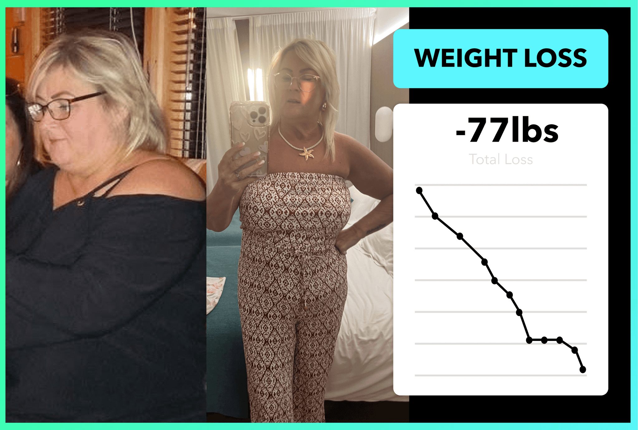 Here's how Paula lost 77lbs with Team RH!