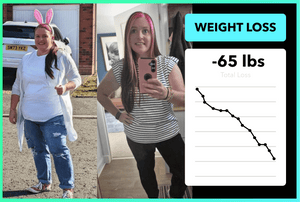 How Clair lost 65 lbs!