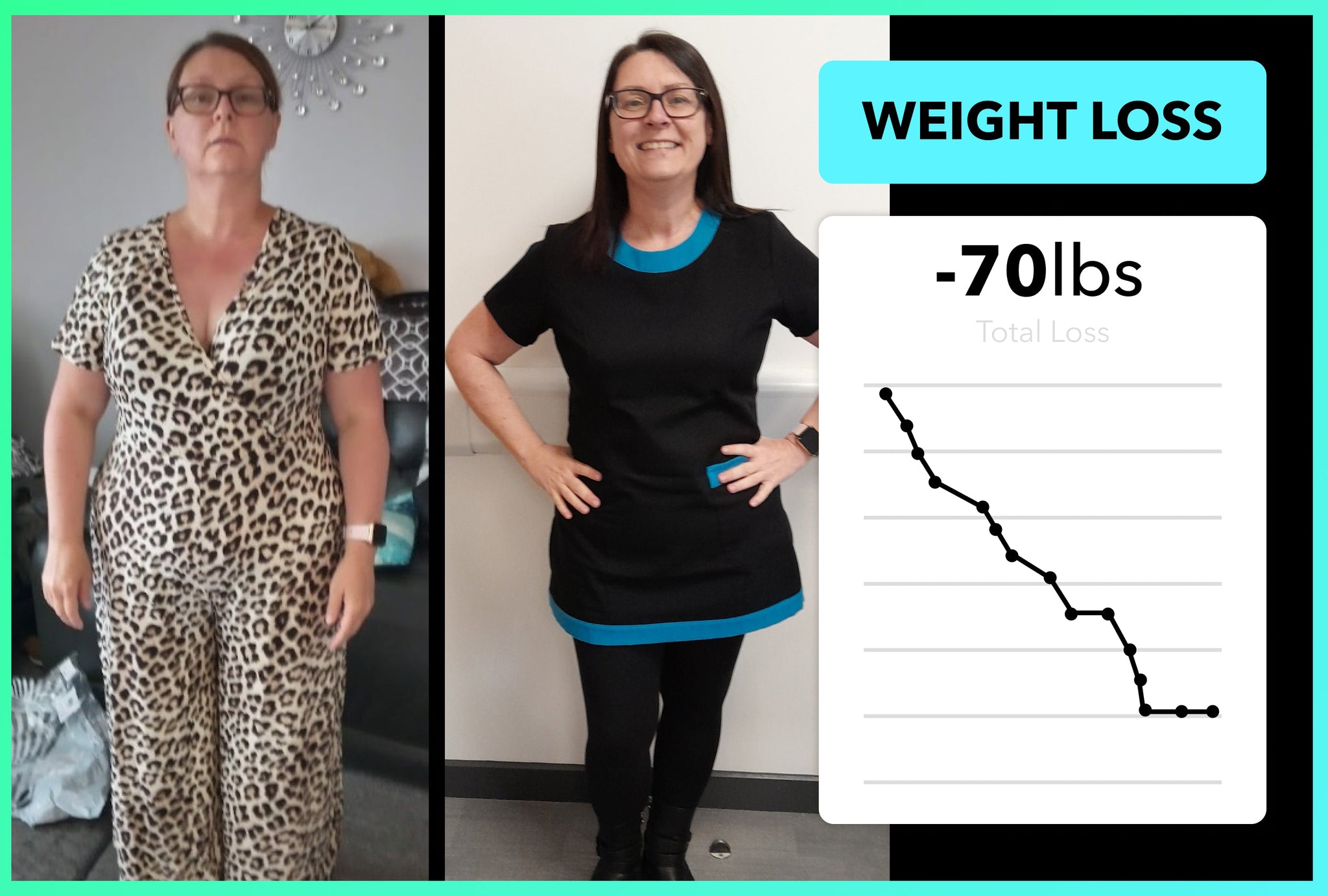 Lauren lost 70lbs with Team RH!