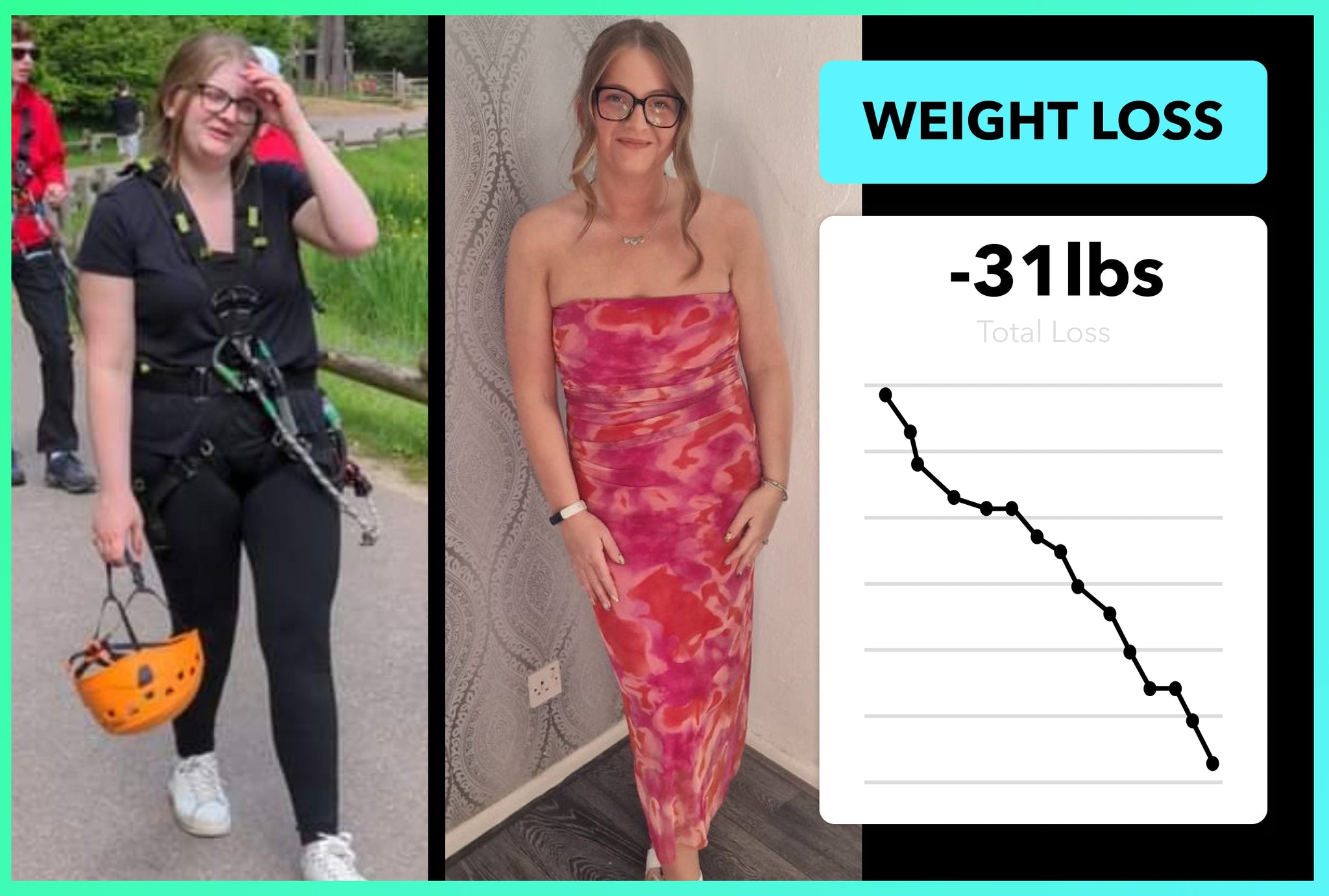 This is how Charlotte has lost 31lbs with Team RH!