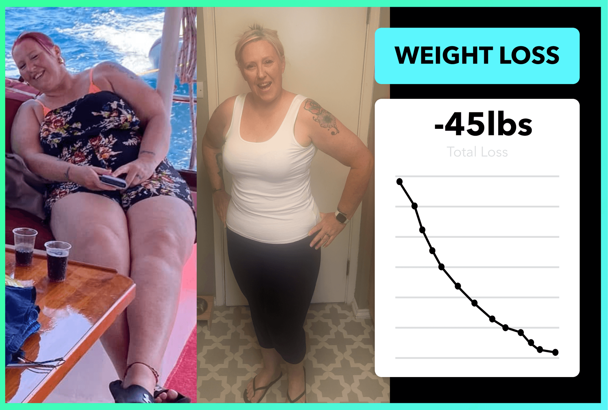 Here's how Debbie lost 45lbs in 6 months with Team RH!
