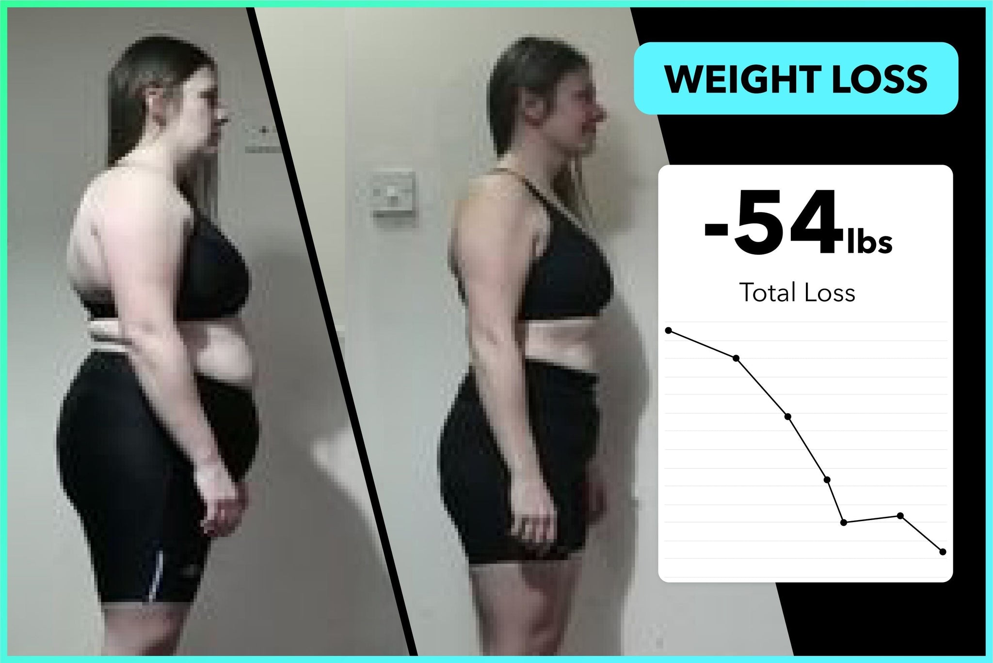 Here's how Erin lost 54lbs!