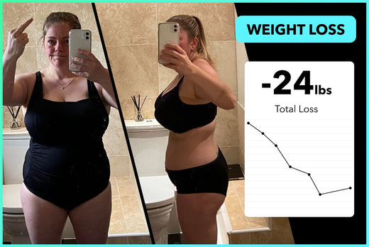 Gemma has lost 24lbs with Team RH