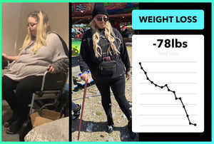 Georgina has lost 78lbs with Team RH