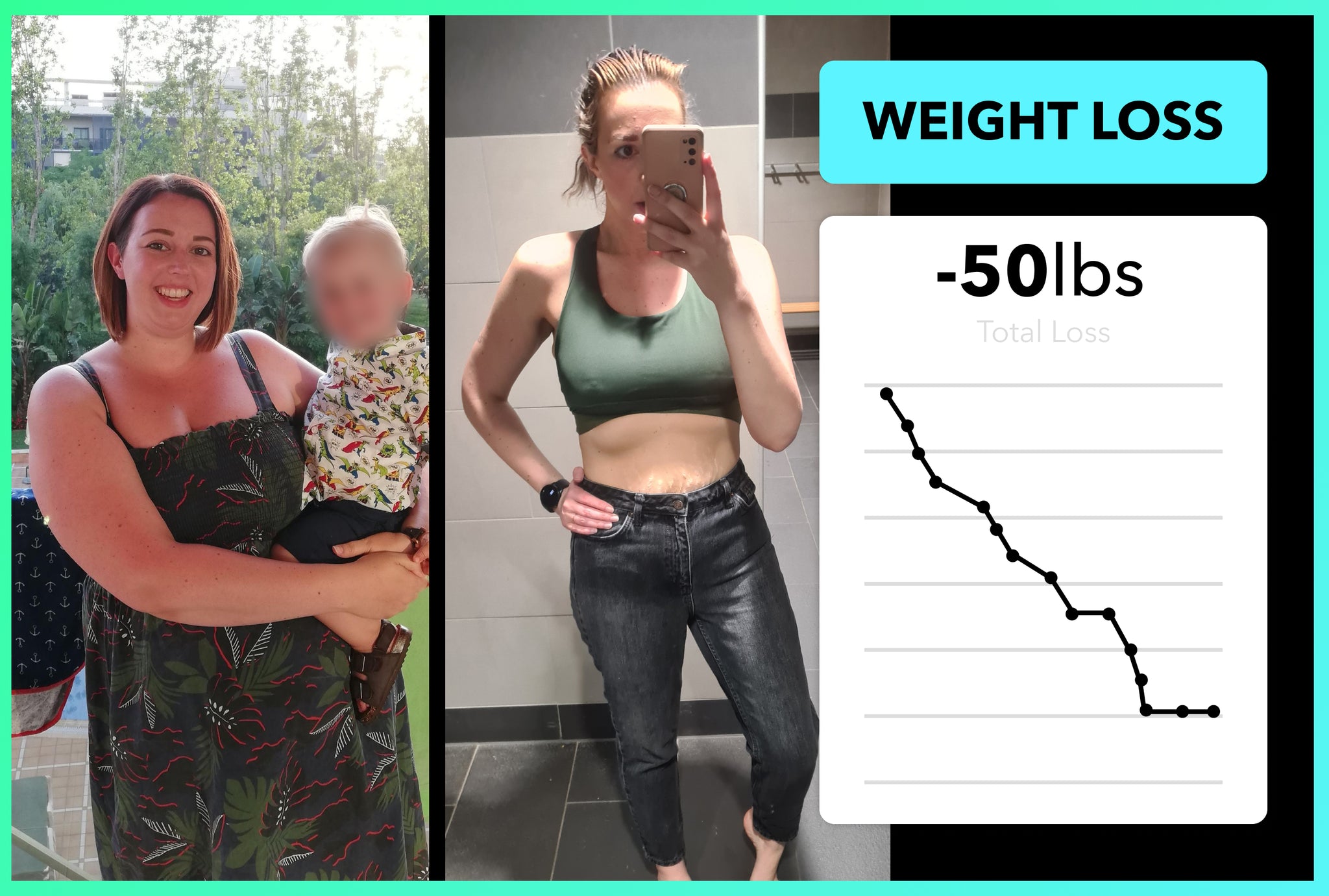 Here's how Hannah lost 50lbs with Team RH