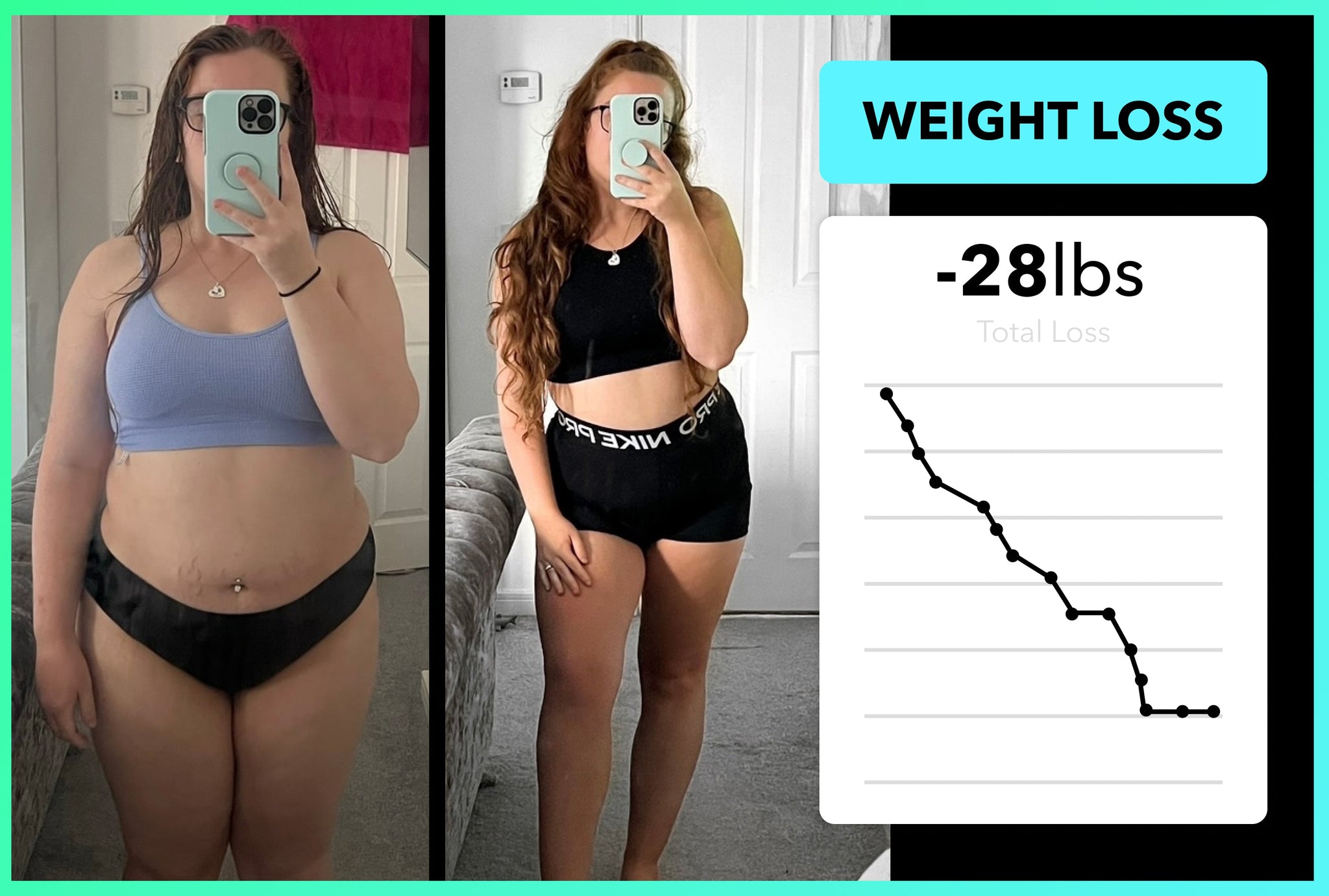 This is how Jessica lost 28lbs with Team RH!