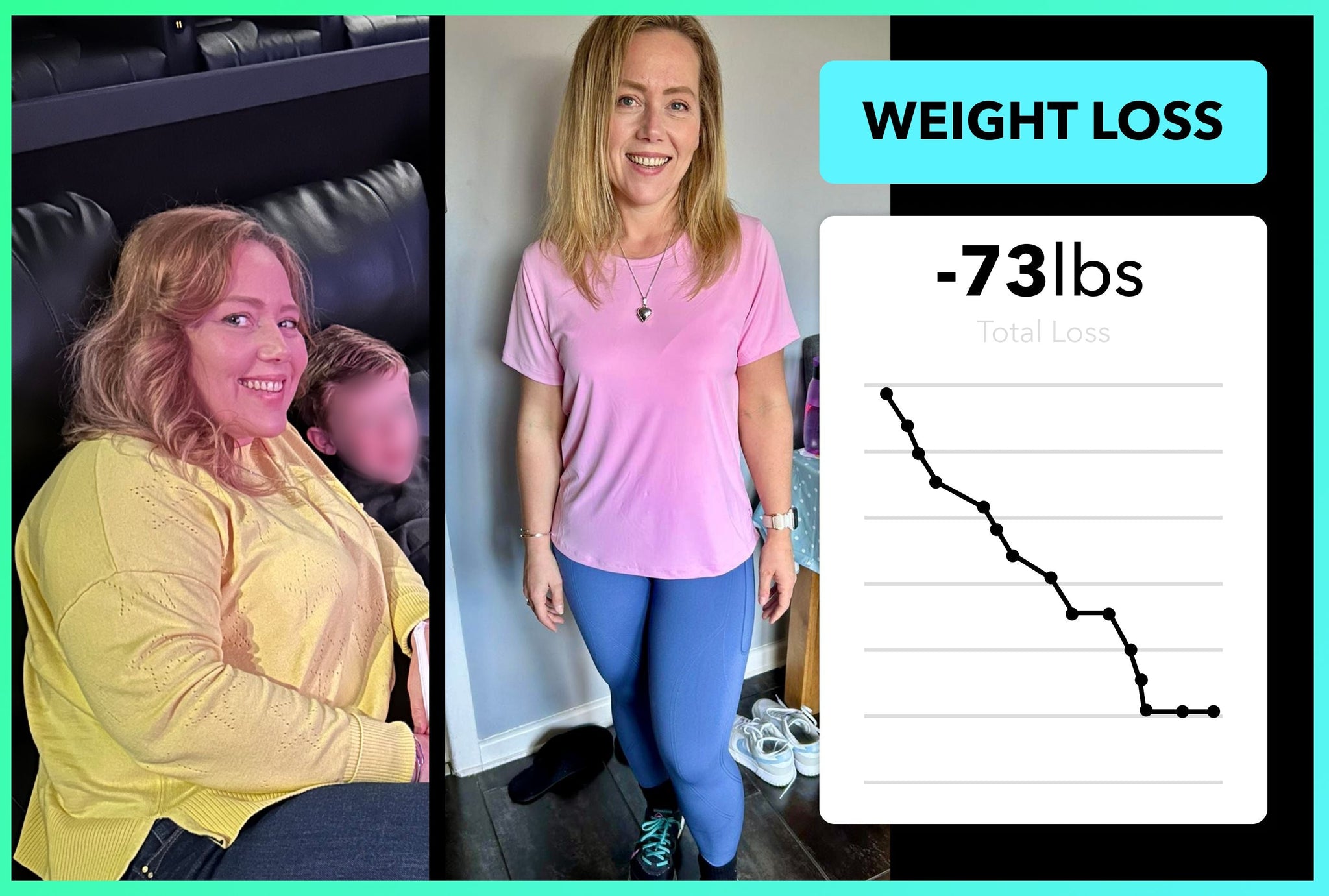 Team RH Member Sammi's Weight Loss Before and After
