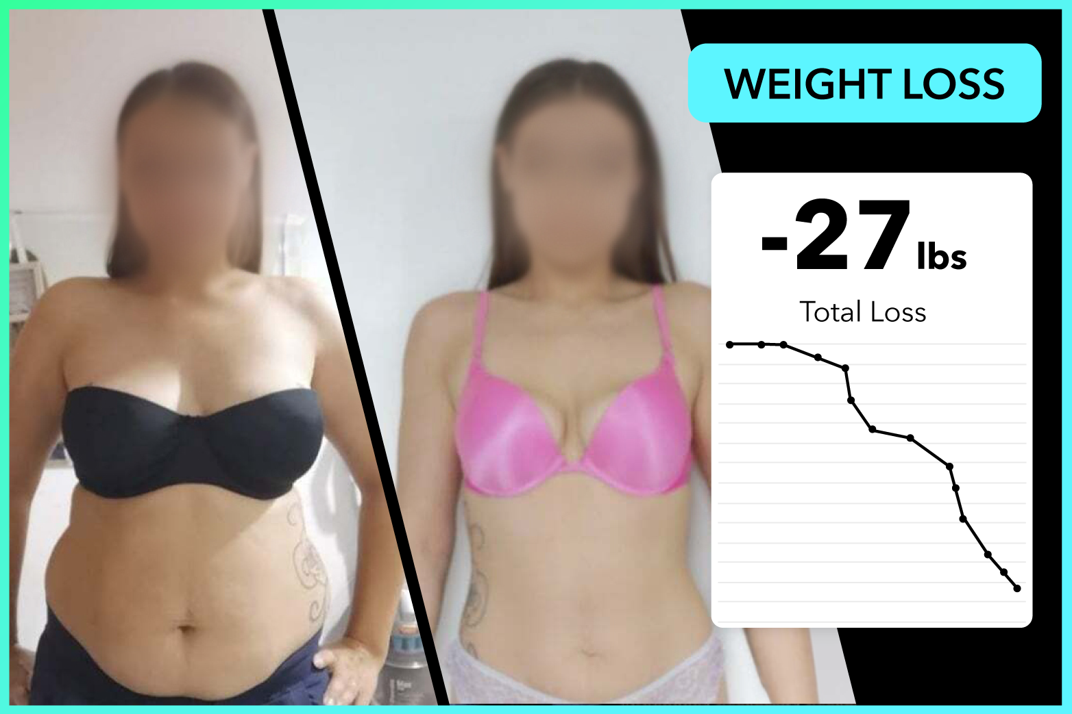 Amy lost 27lbs with Team RH!