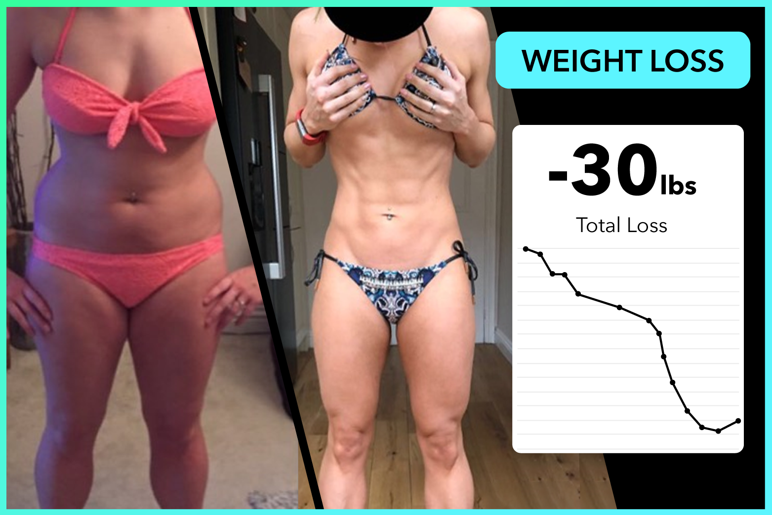 Charlotte lost 30lbs following the Life Plan