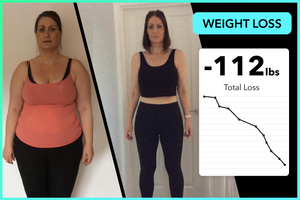 Khadine lost 112lbs following the Team RH Life Plan