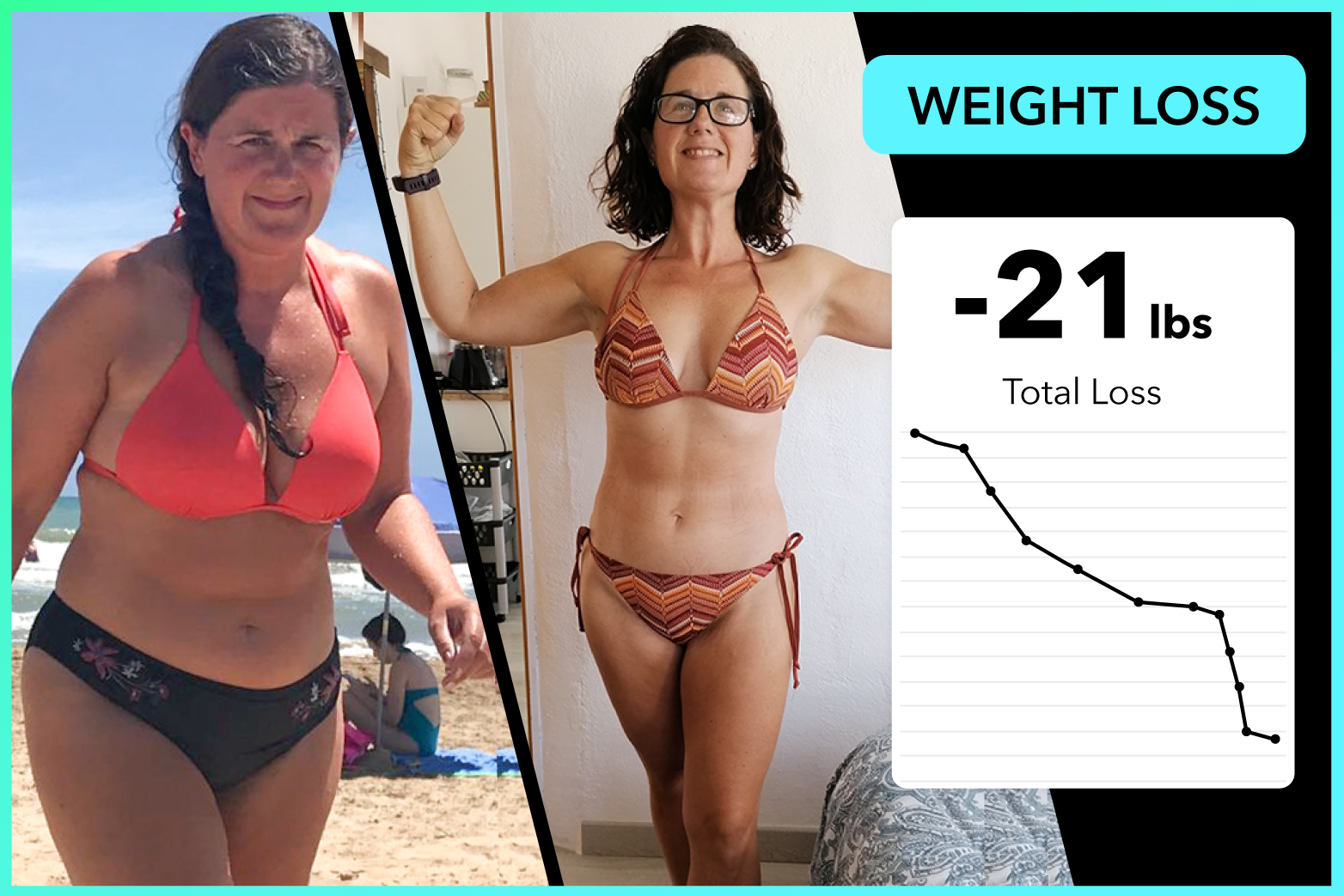 Rachel lost 21lbs on the Team RH Life Plan