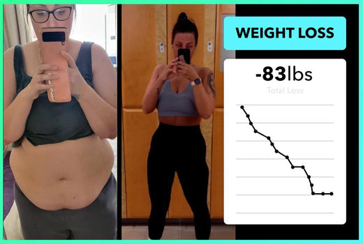 Danielle has lost 83lbs following Team RH!