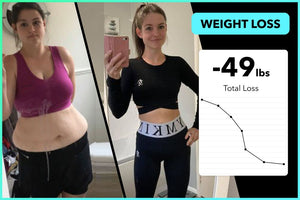 Melanie's weight loss journey with Type 1 Diabetes and Team RH