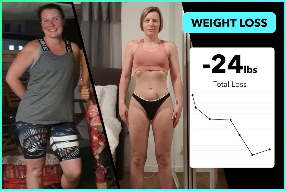 Rebecca lost 24lbs with Team RH