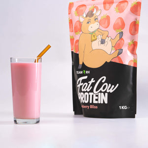 Fat Cow Strawberry Whey Protein