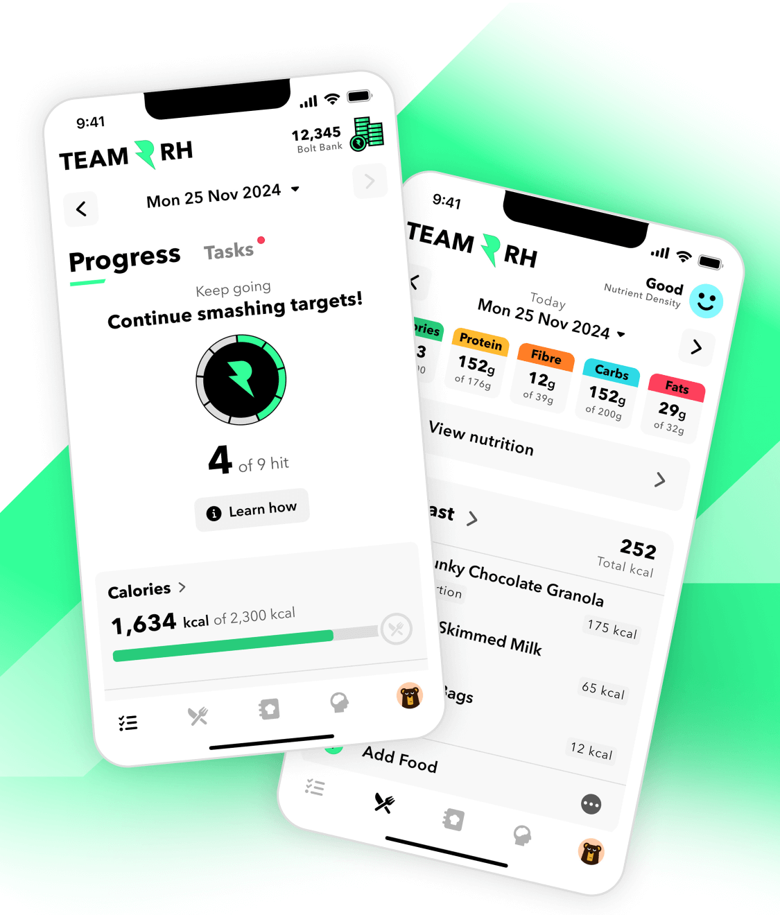 Team RH app screenshot