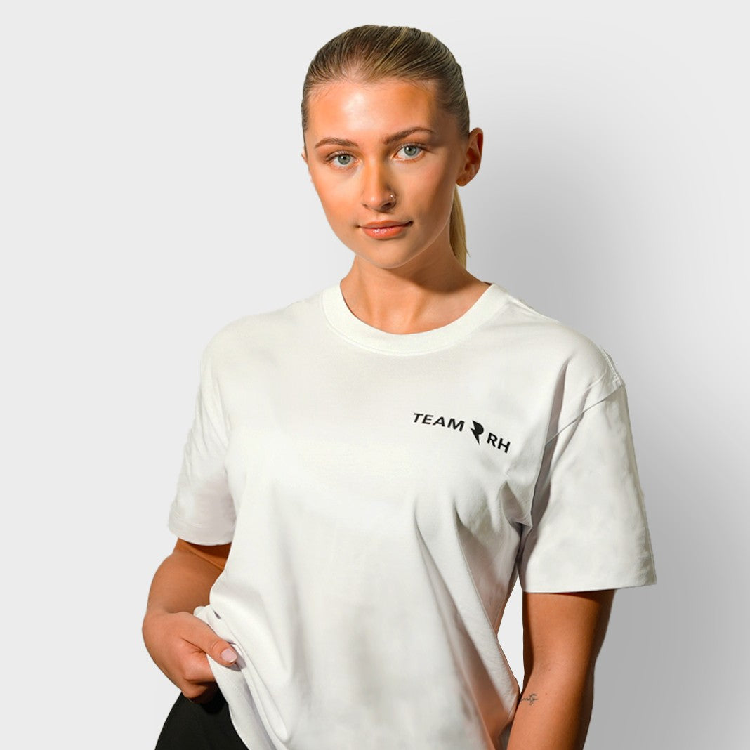 Team RH Essential T-Shirt White – Team RH Fitness 